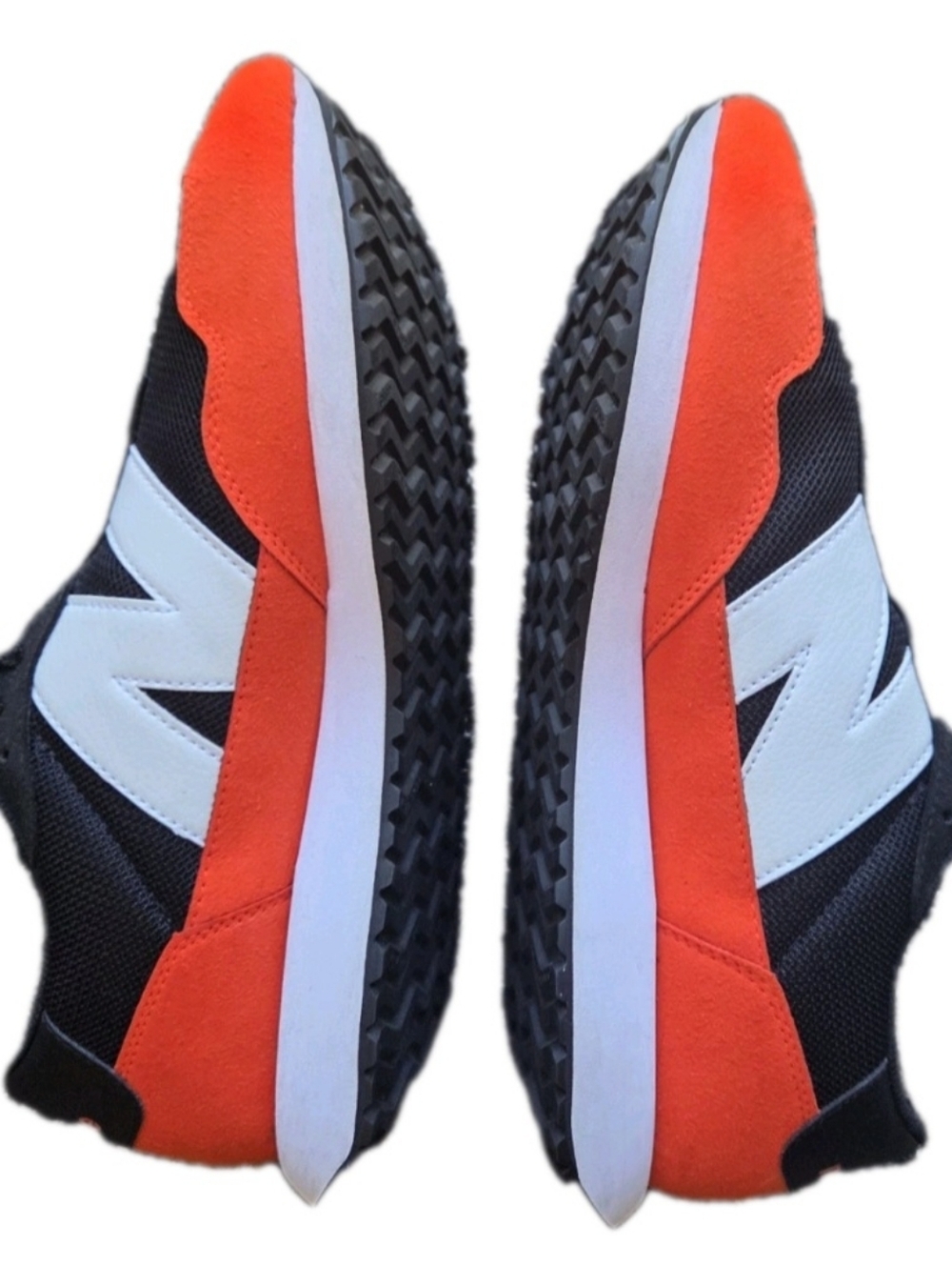 New Balance 237 Orange Black Neo Flame LowTop Sneakers US Men's Size 12 - Picture 6 of 14